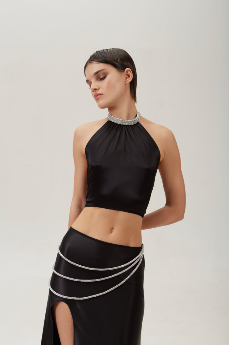KAIA TOP - Black