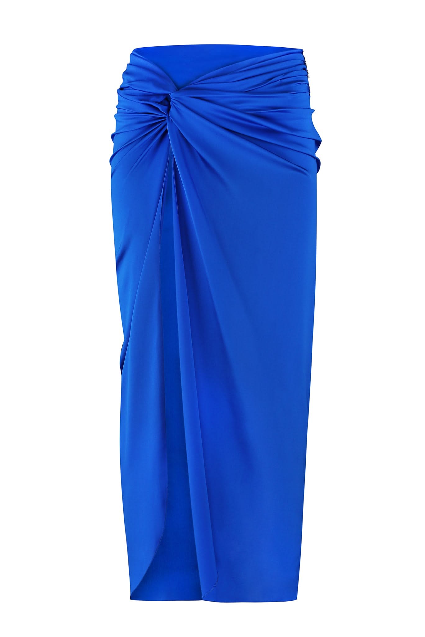 KNOT SKIRT - Cobalt Blue