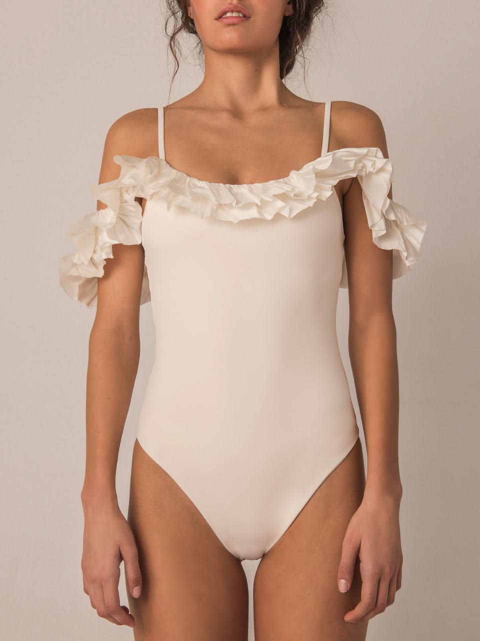 Off-The-Shoulders One-Piece