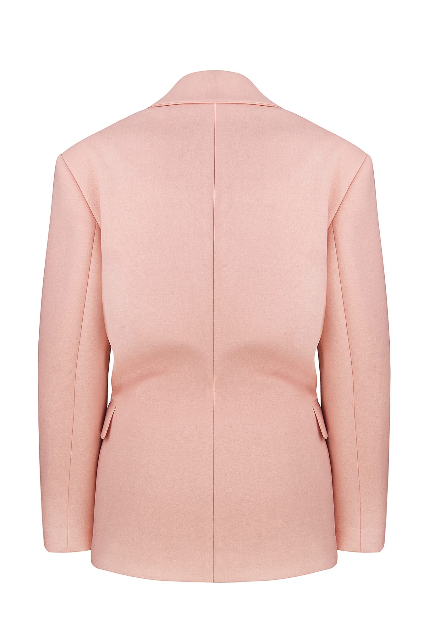SEASHELL TAILORED BLAZER - Seashell Pink