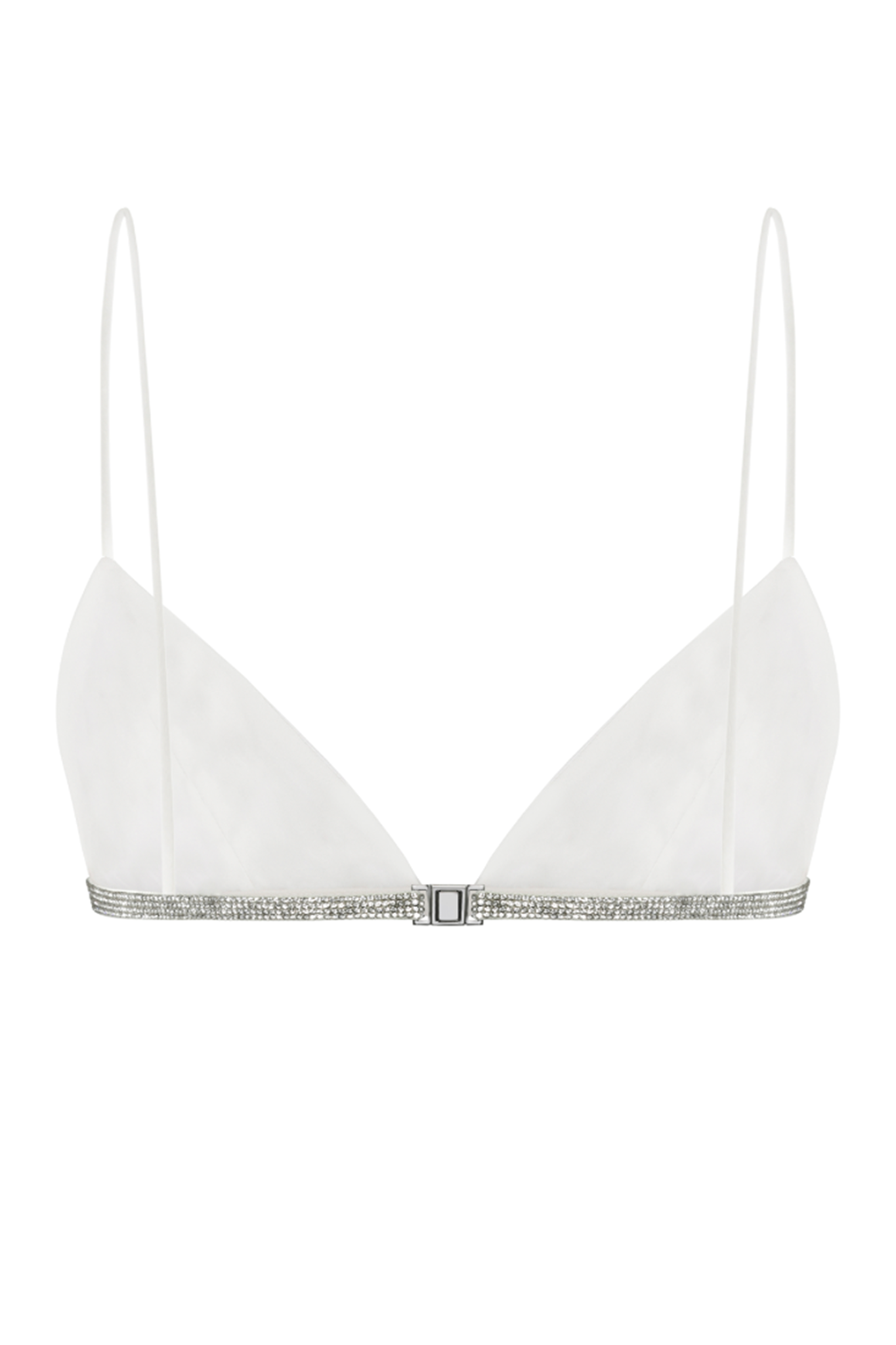 ROSIE SILK BRA - Ivory