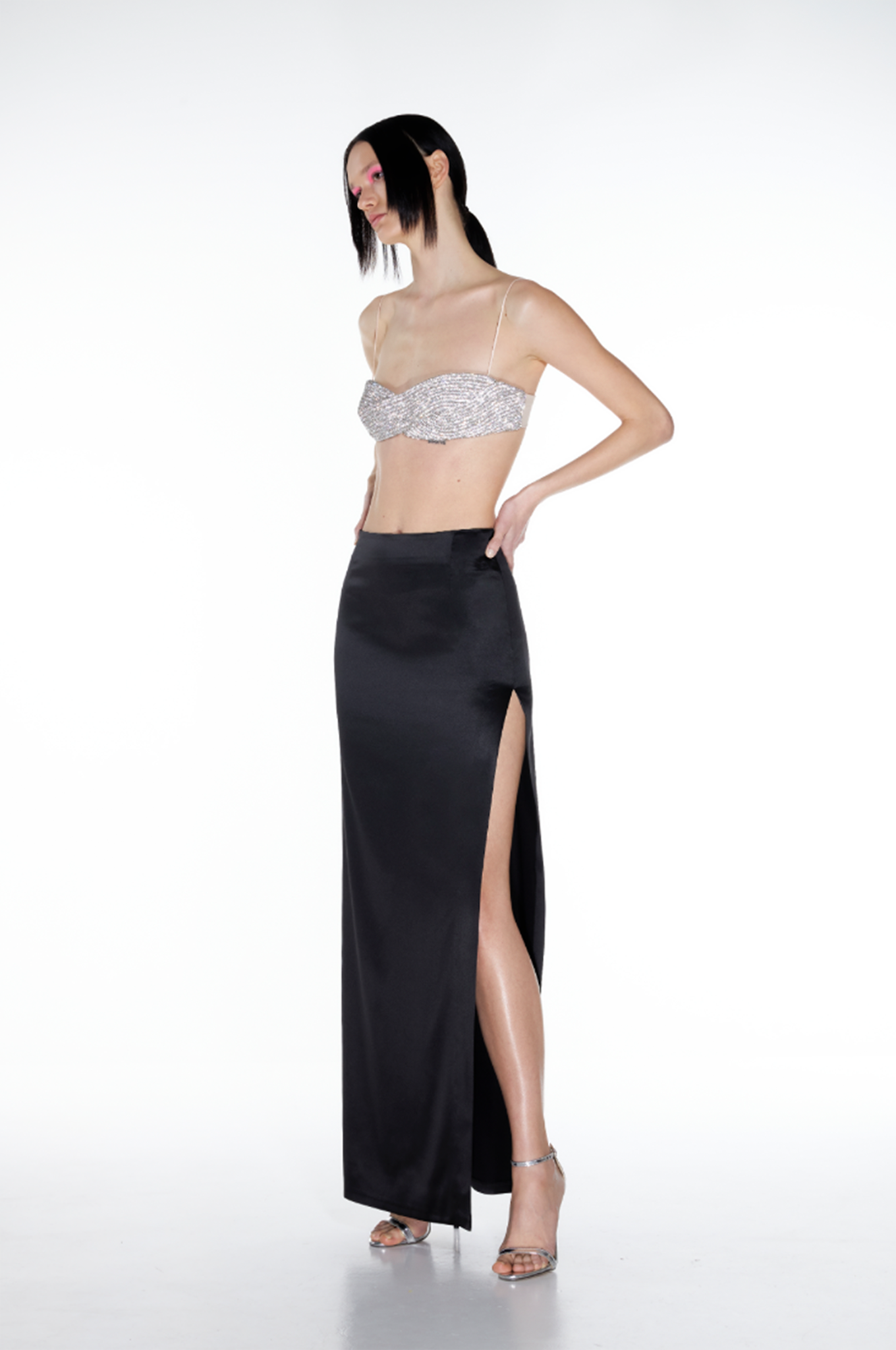 MIRA MAXI SKIRT - Black