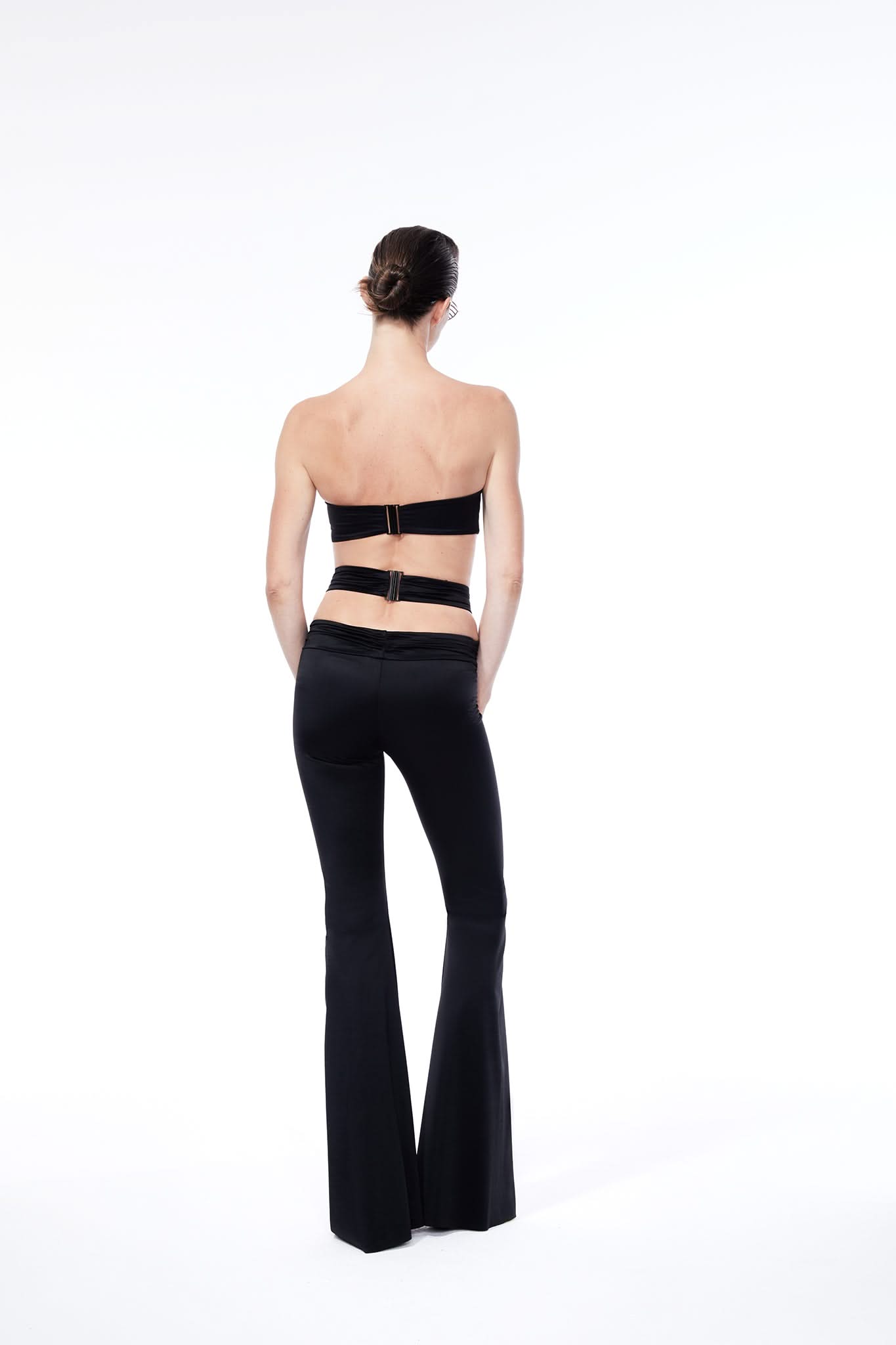 ETERNITY FLARED TROUSERS - Black