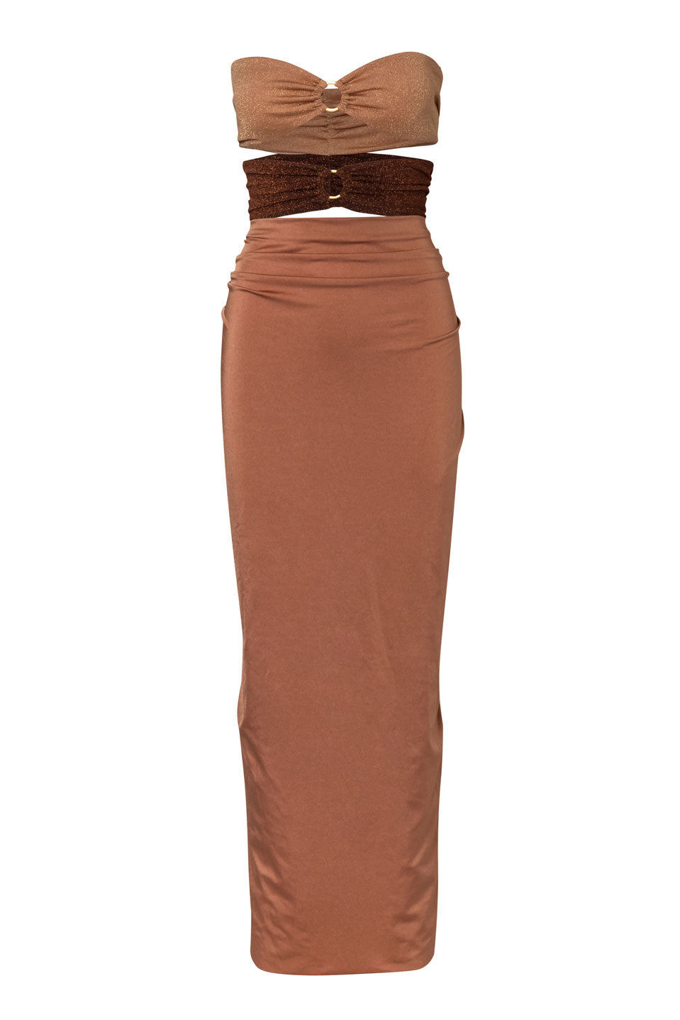 Isla Maxi Dress Tierra - BAOBAB