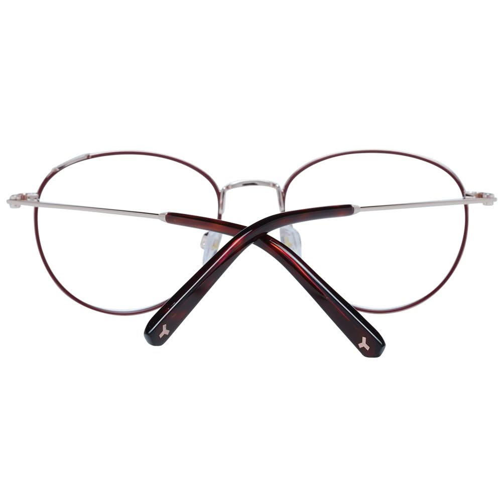 Bally Burgundy Unisex Optical Glasses