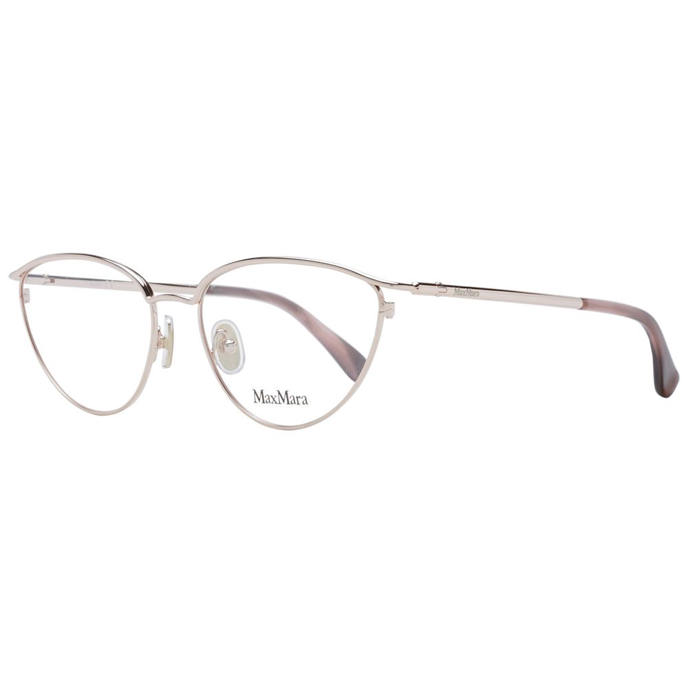 Max Mara Rose Gold Women Optical Glasses