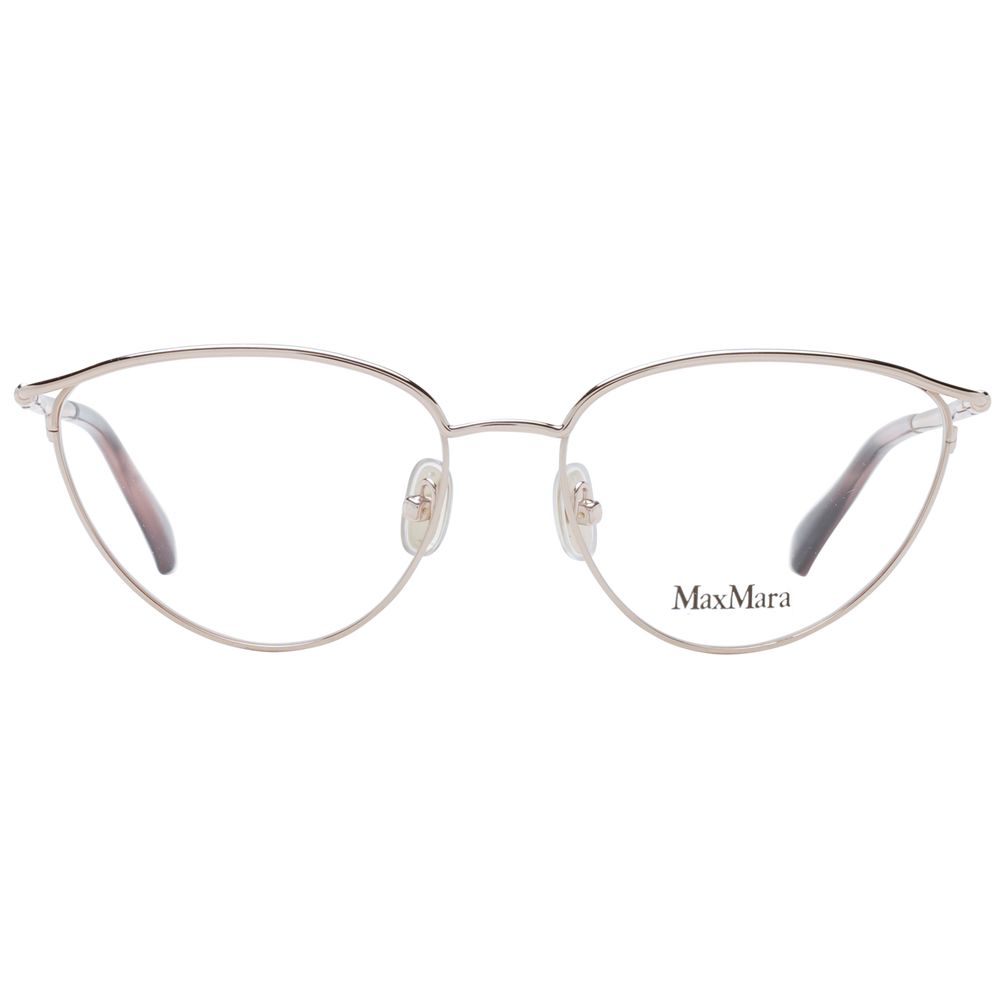Max Mara Rose Gold Women Optical Glasses