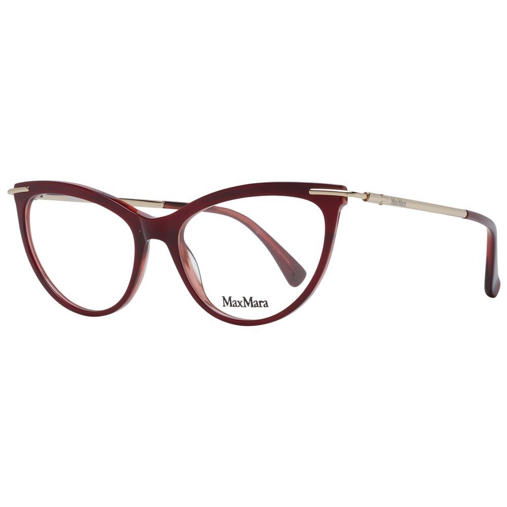 Max Mara Burgundy Women Optical Glasses
