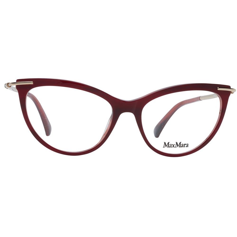 Max Mara Burgundy Women Optical Glasses