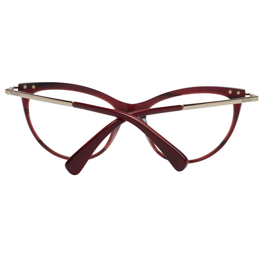 Max Mara Burgundy Women Optical Glasses