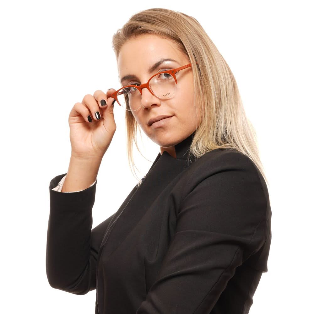 Bally Brown Unisex Optical Glasses