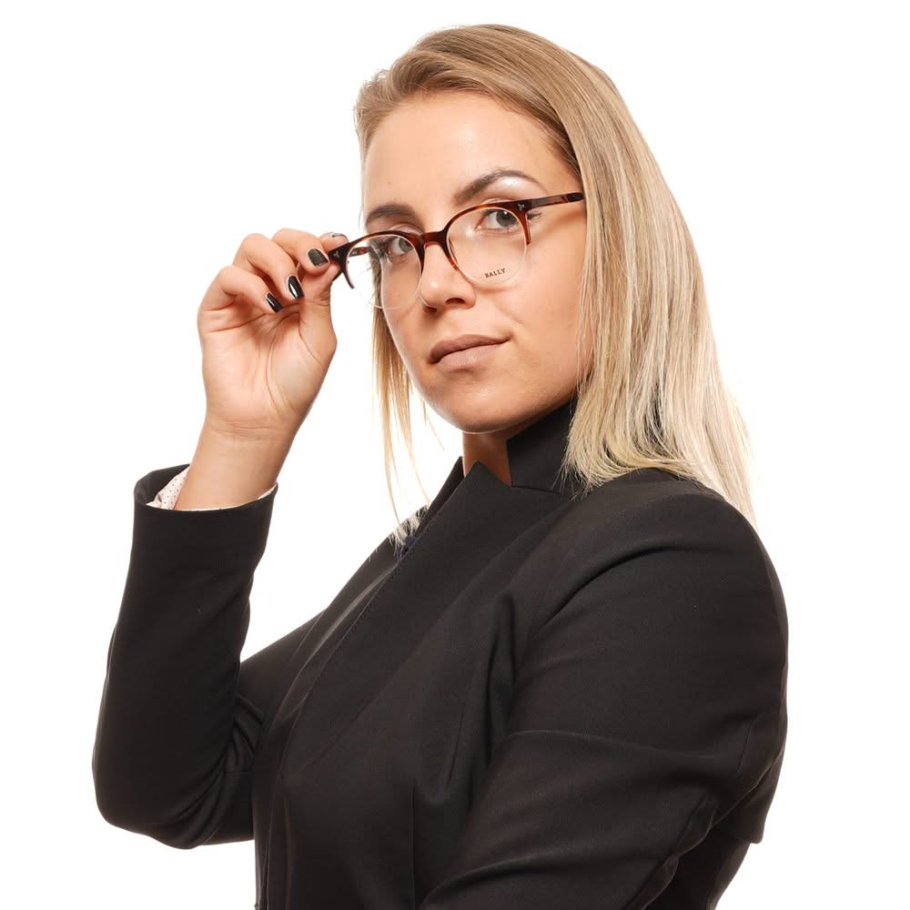 Bally Brown Unisex Optical Glasses