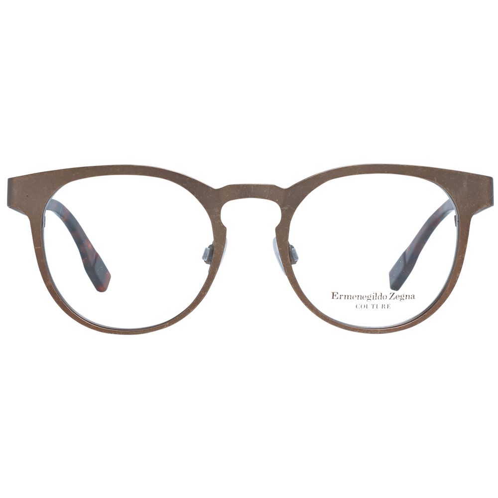 Ermenegildo Zegna Bronze Men Optical Frames
