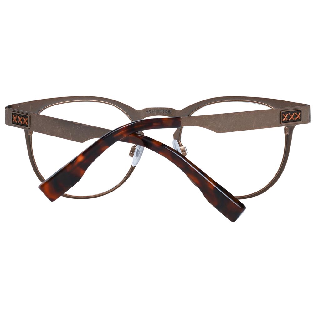 Ermenegildo Zegna Bronze Men Optical Frames