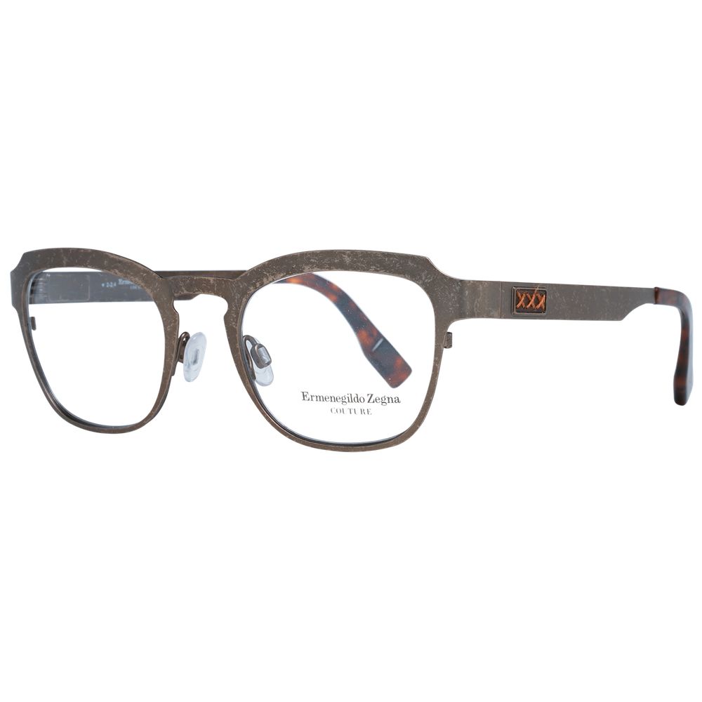 Ermenegildo Zegna Bronze Men Optical Frames