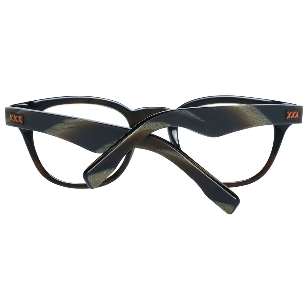 Ermenegildo Zegna Olive Men Optical Frames