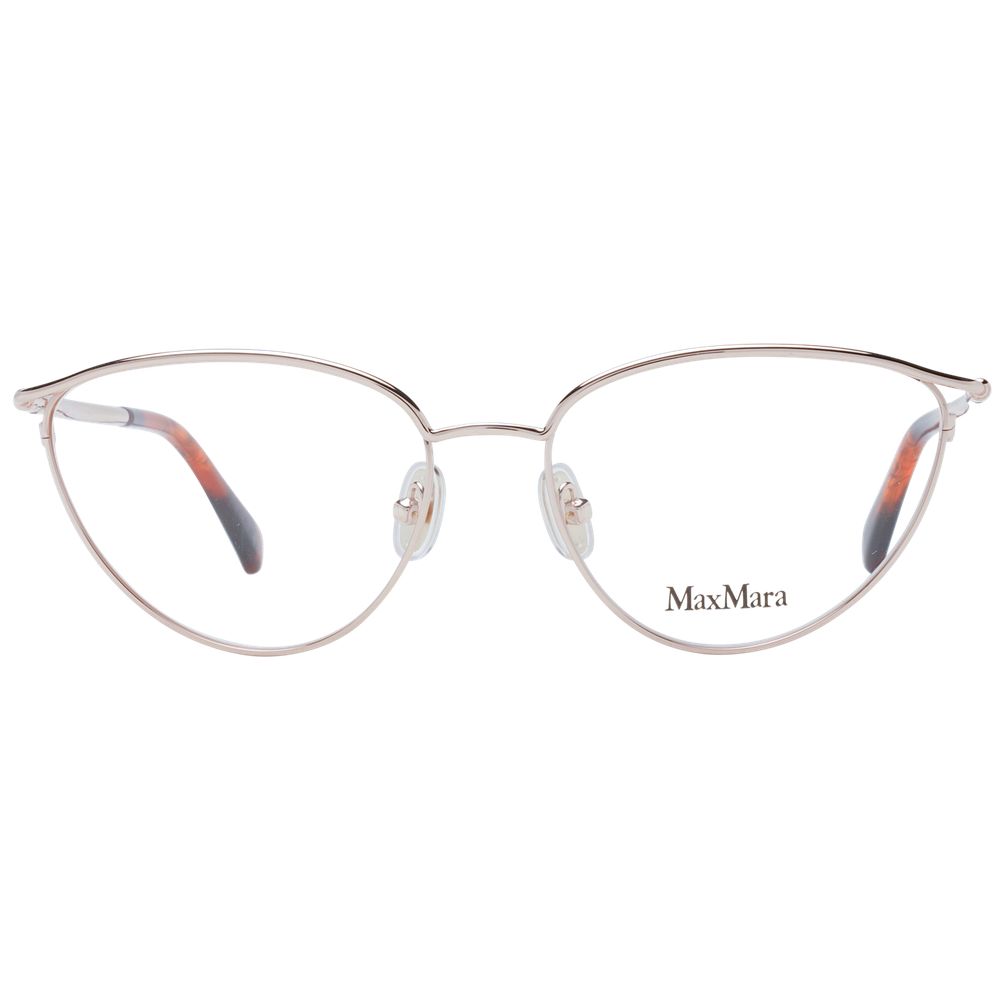 Max Mara Rose Gold Women Optical Glasses
