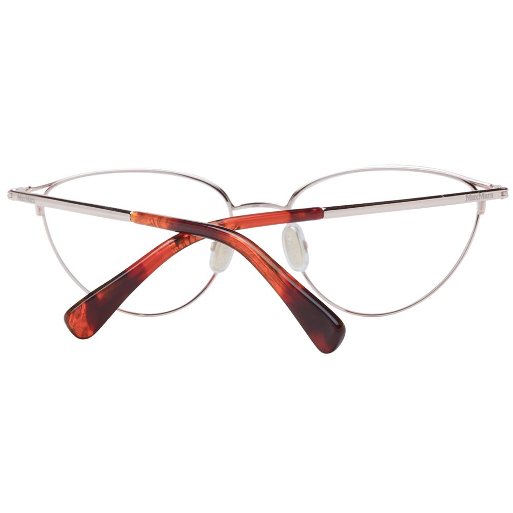Max Mara Rose Gold Women Optical Glasses