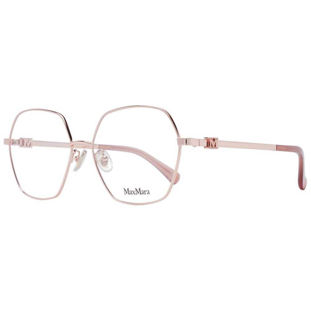 Max Mara Rose Gold Women Optical Glasses