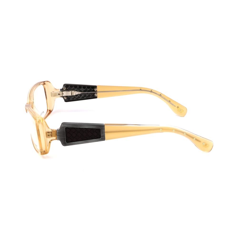 Bottega Veneta Brown Acetate Glasses