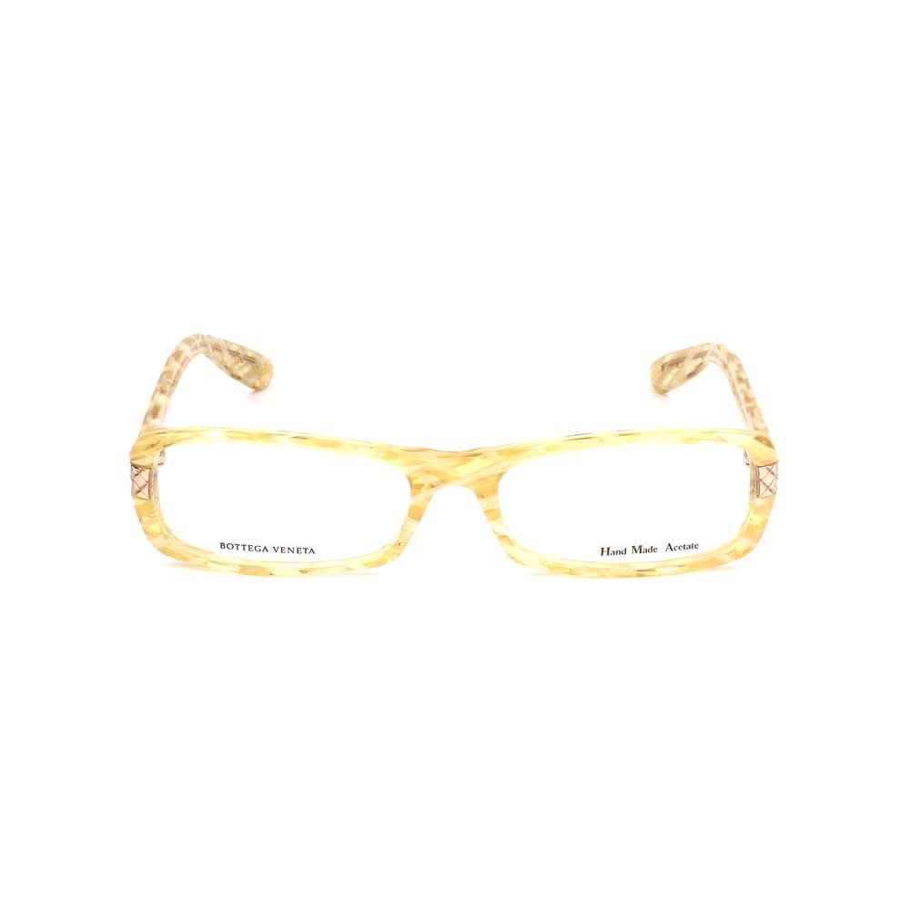 Bottega Veneta Yellow Haircalf Glasses