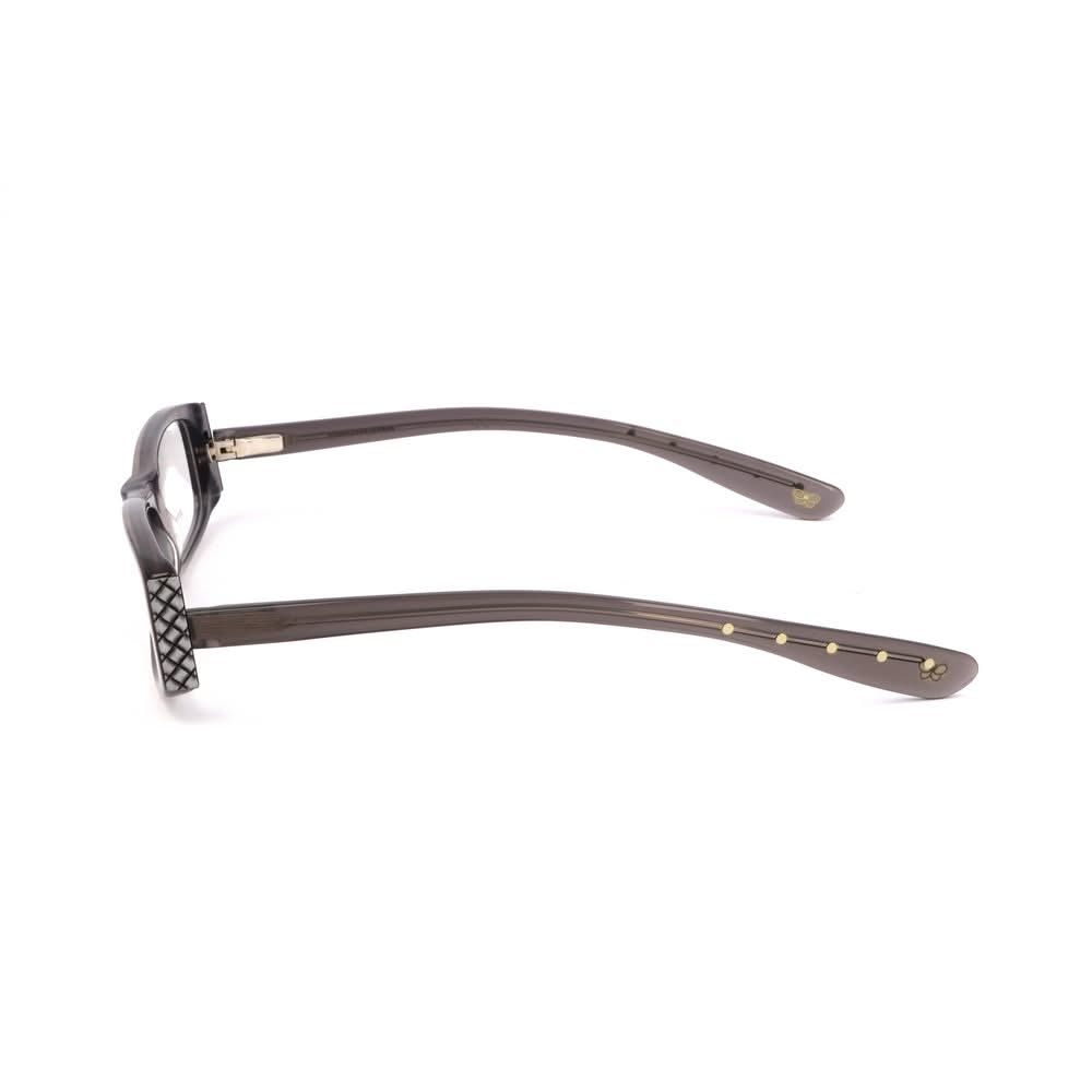 Bottega Veneta Gray Haircalf Glasses