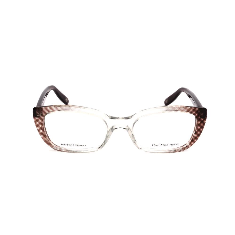 Bottega Veneta Burgundy Acetate Glasses