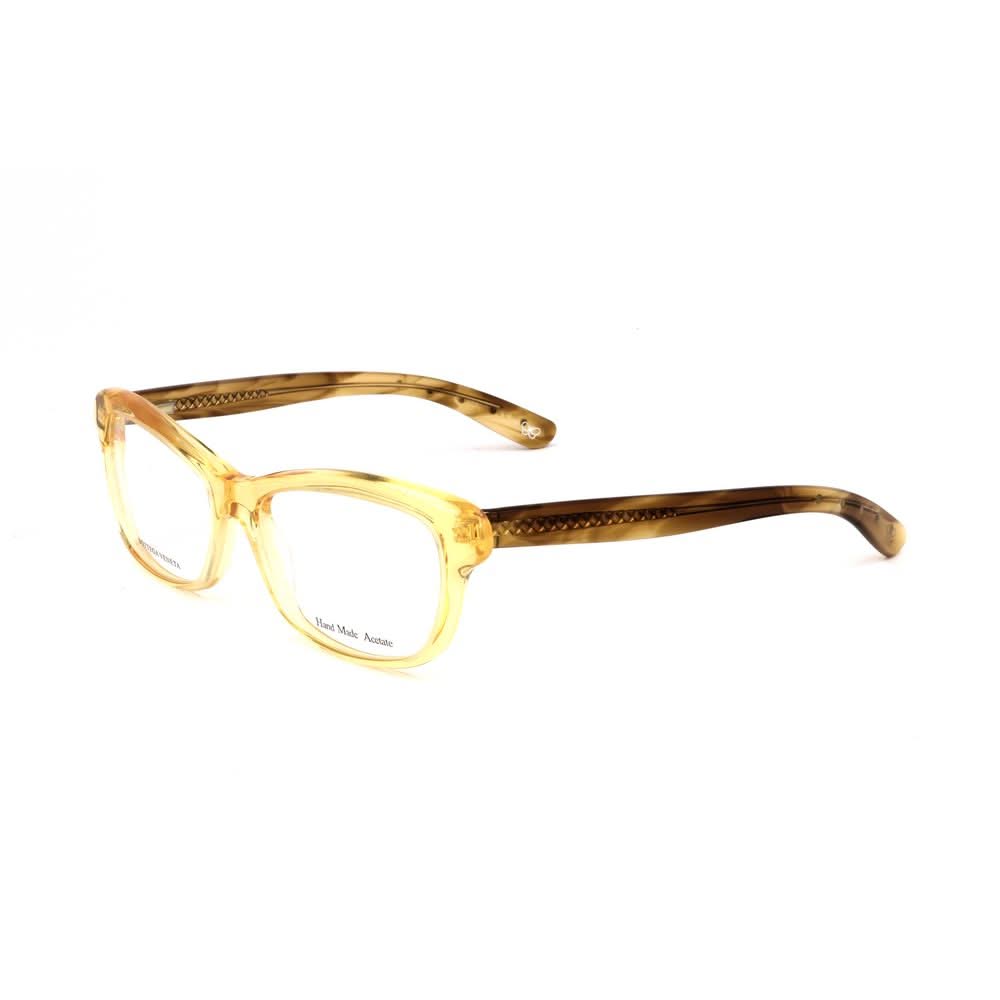 Bottega Veneta Orange Acetate Glasses
