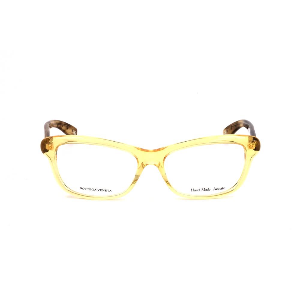 Bottega Veneta Orange Acetate Glasses