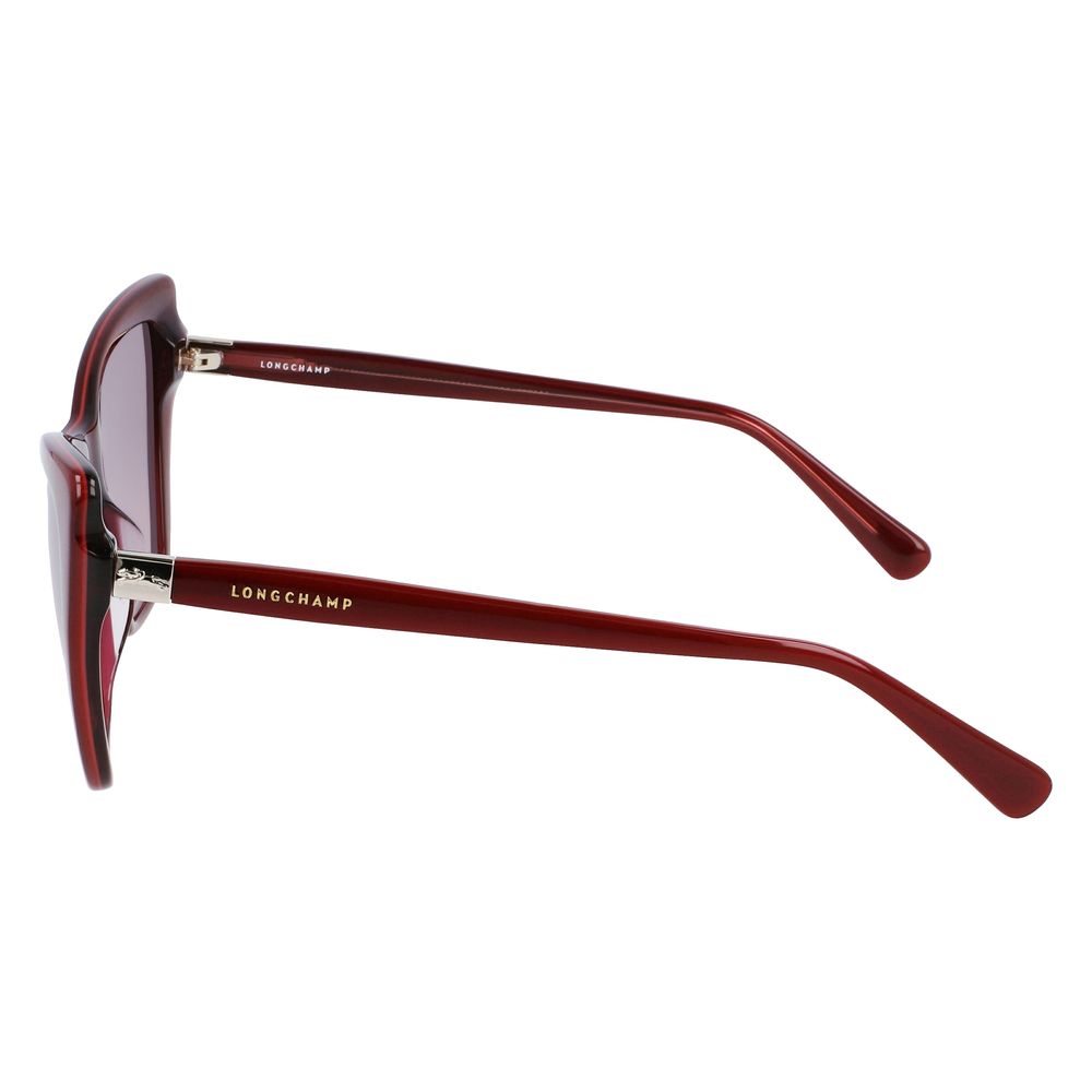 Longchamp Red Haircalf Sunglasses