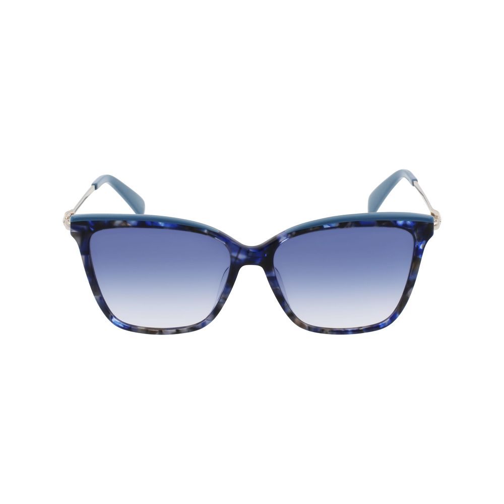 Longchamp Blue Haircalf Sunglasses