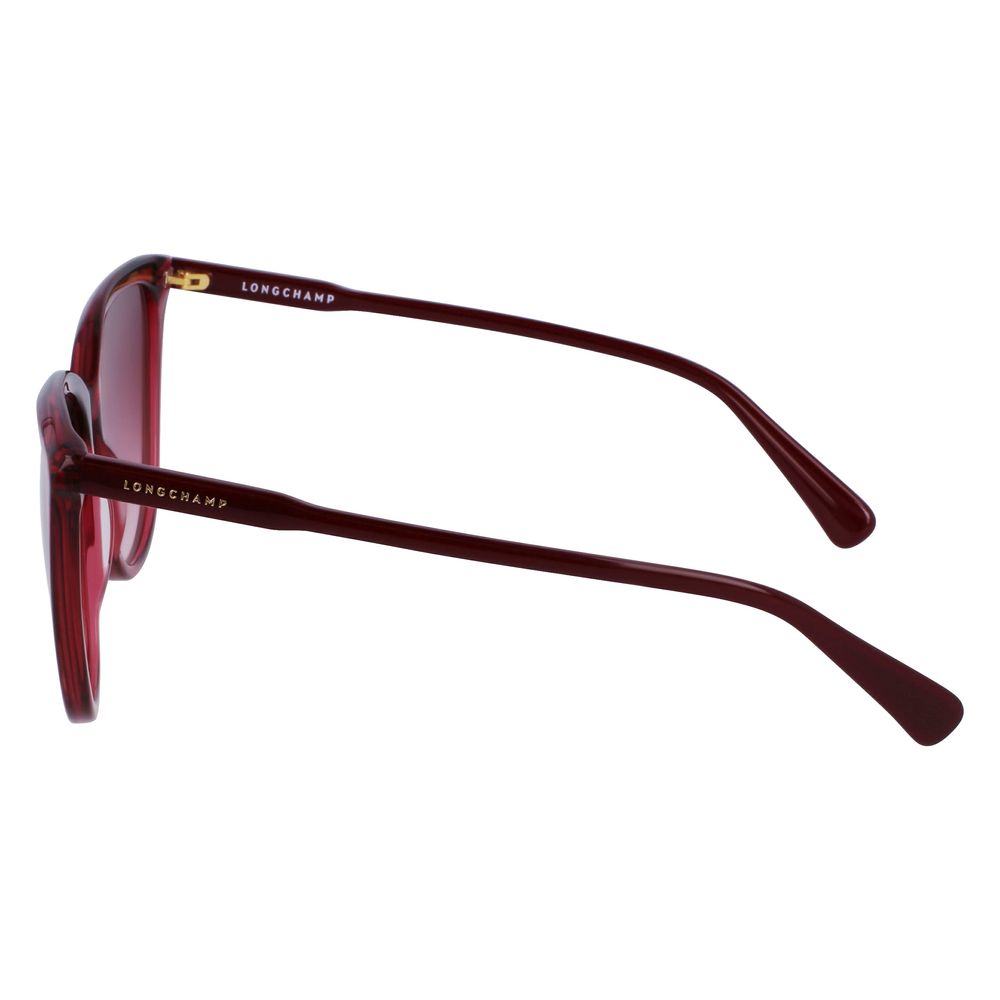Longchamp Red Haircalf Sunglasses