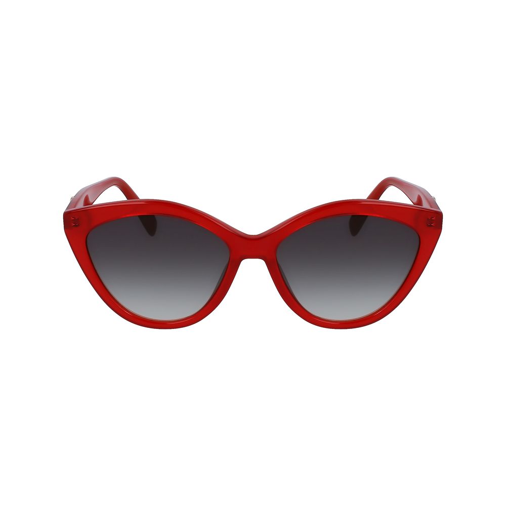Longchamp Red Haircalf Sunglasses