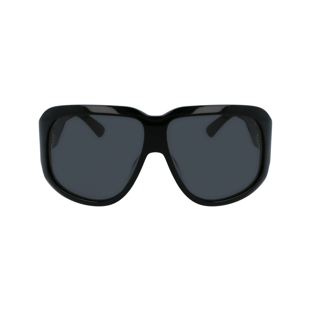Longchamp Black Haircalf Sunglasses