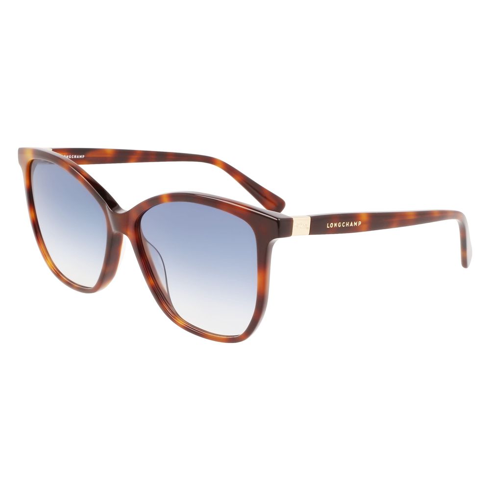 Longchamp Brown Haircalf Sunglasses