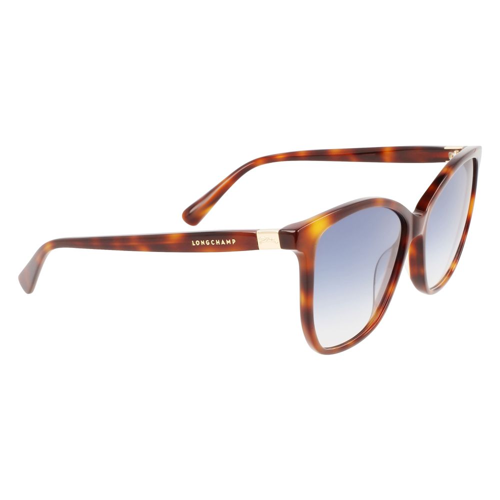 Longchamp Brown Haircalf Sunglasses