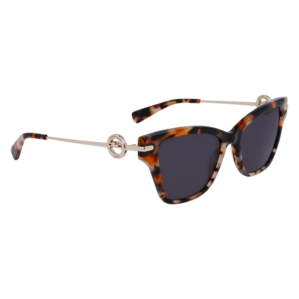 Longchamp Brown Haircalf Sunglasses