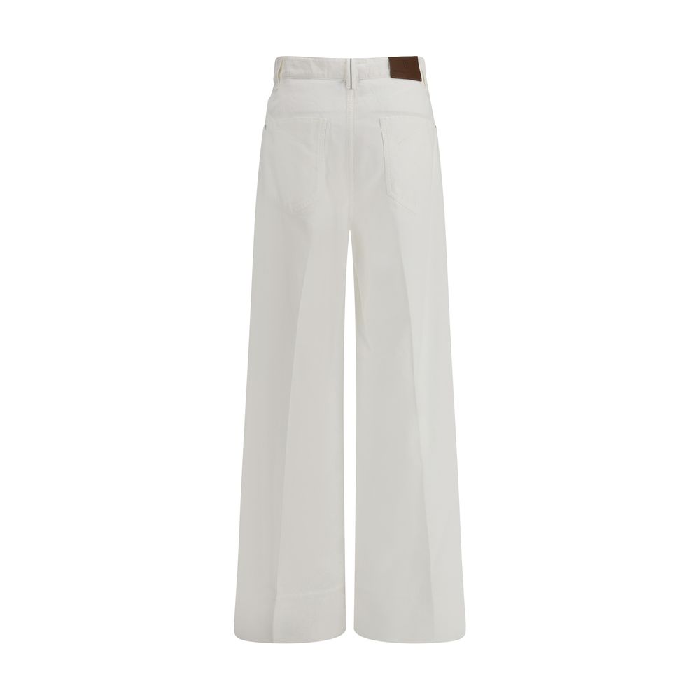 Brunello Cucinelli Wide-leg Jeans