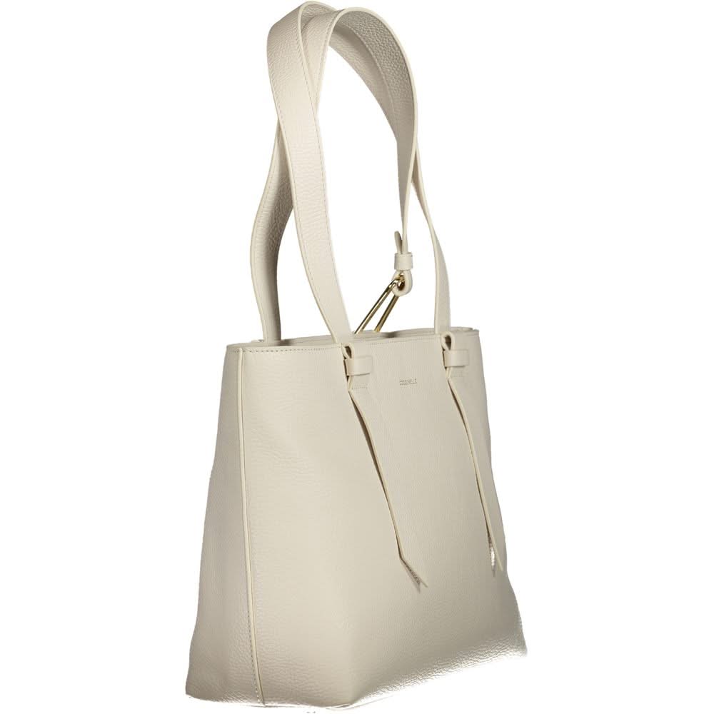 Coccinelle White Leather Handbag