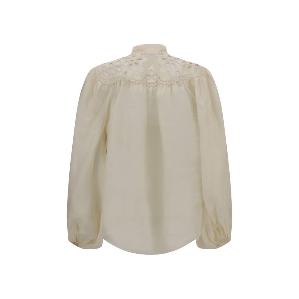 Zimmermann Embroidered Coco Blouse