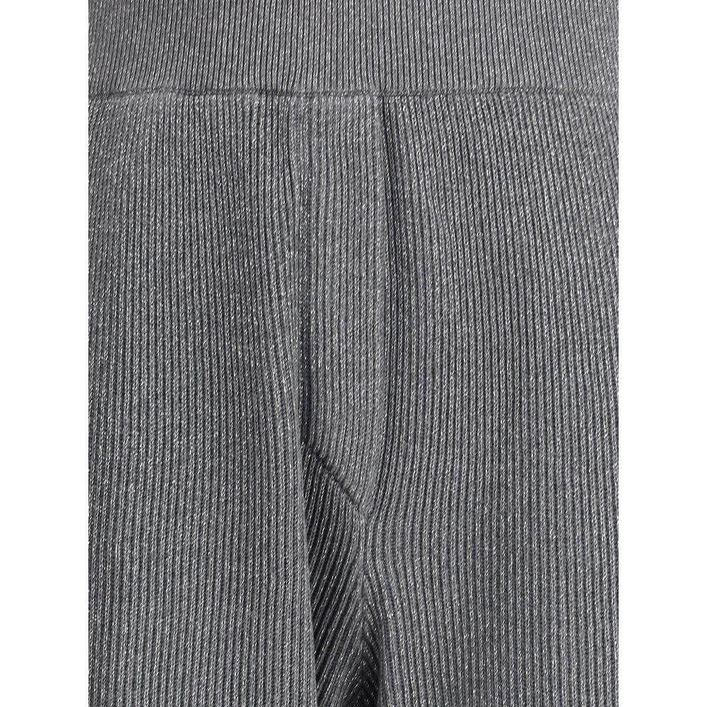 Brunello Cucinelli Ribbed lurex Pants