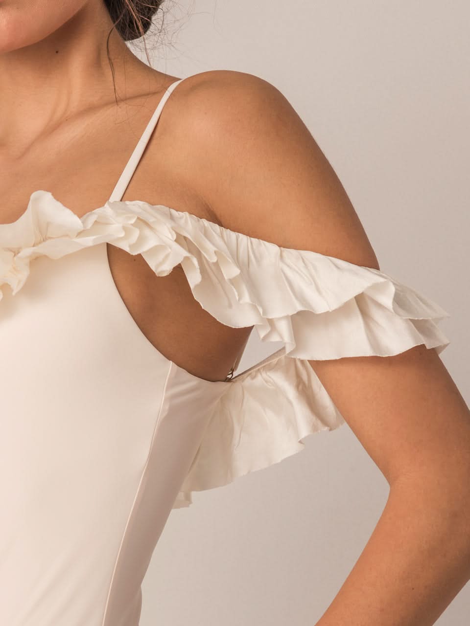 Off-The-Shoulders One-Piece