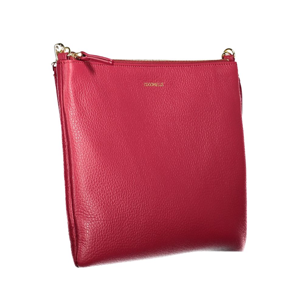 Coccinelle Red Leather Handbag