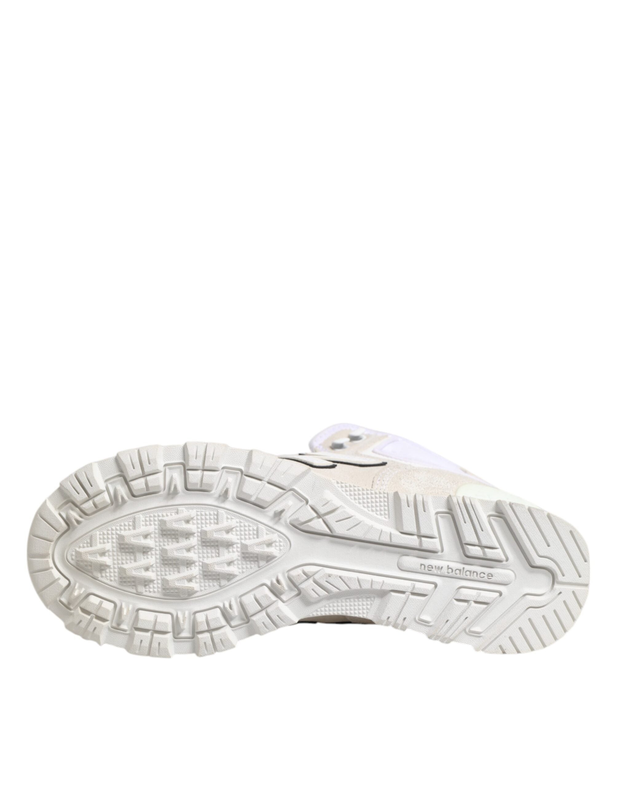 New Balance Off White Suede Sneakers Shoes