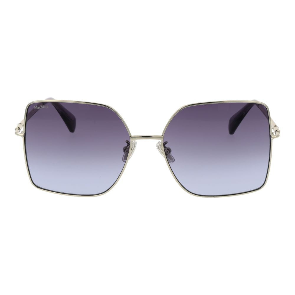 Max Mara Silver Women Sunglasses