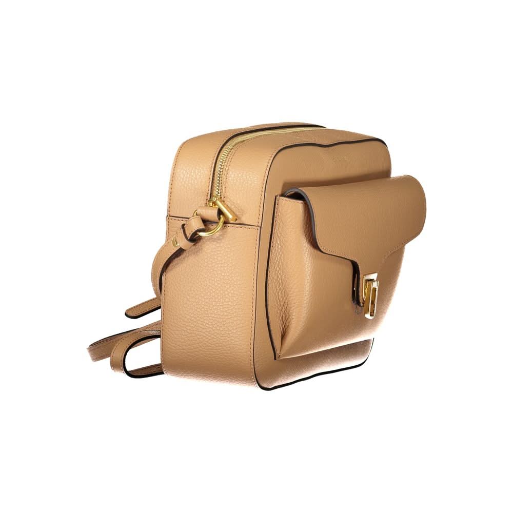Coccinelle Brown Leather Handbag