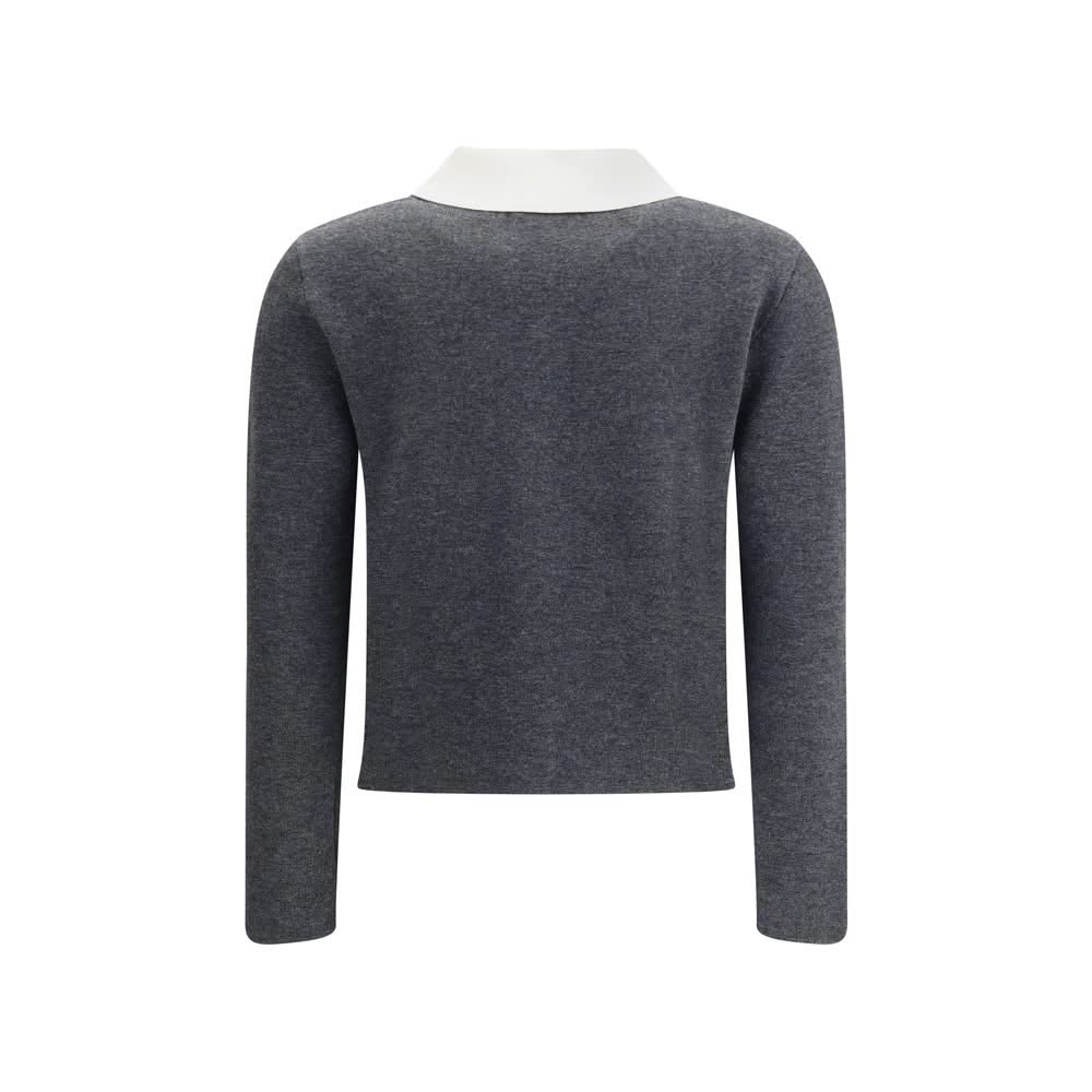 Self-Portrait Contrast collar Cardigan