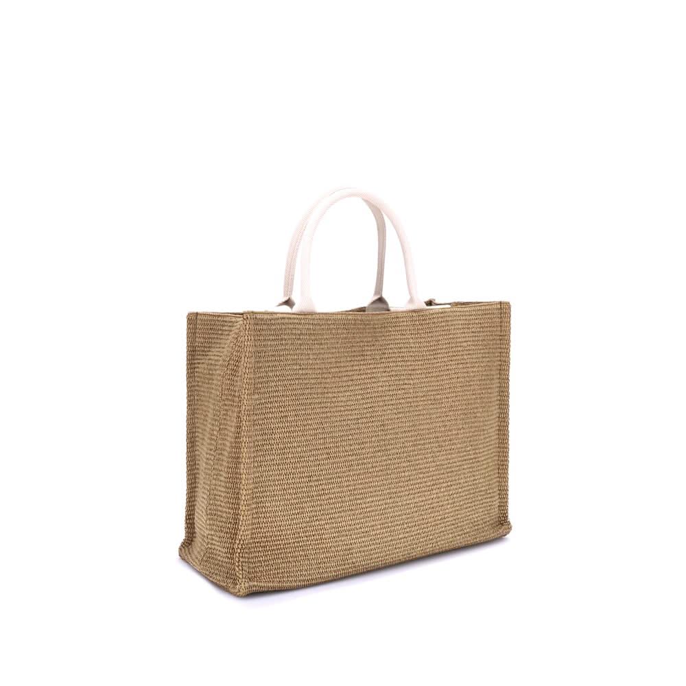 Marni Raffia-effect Tote Bag