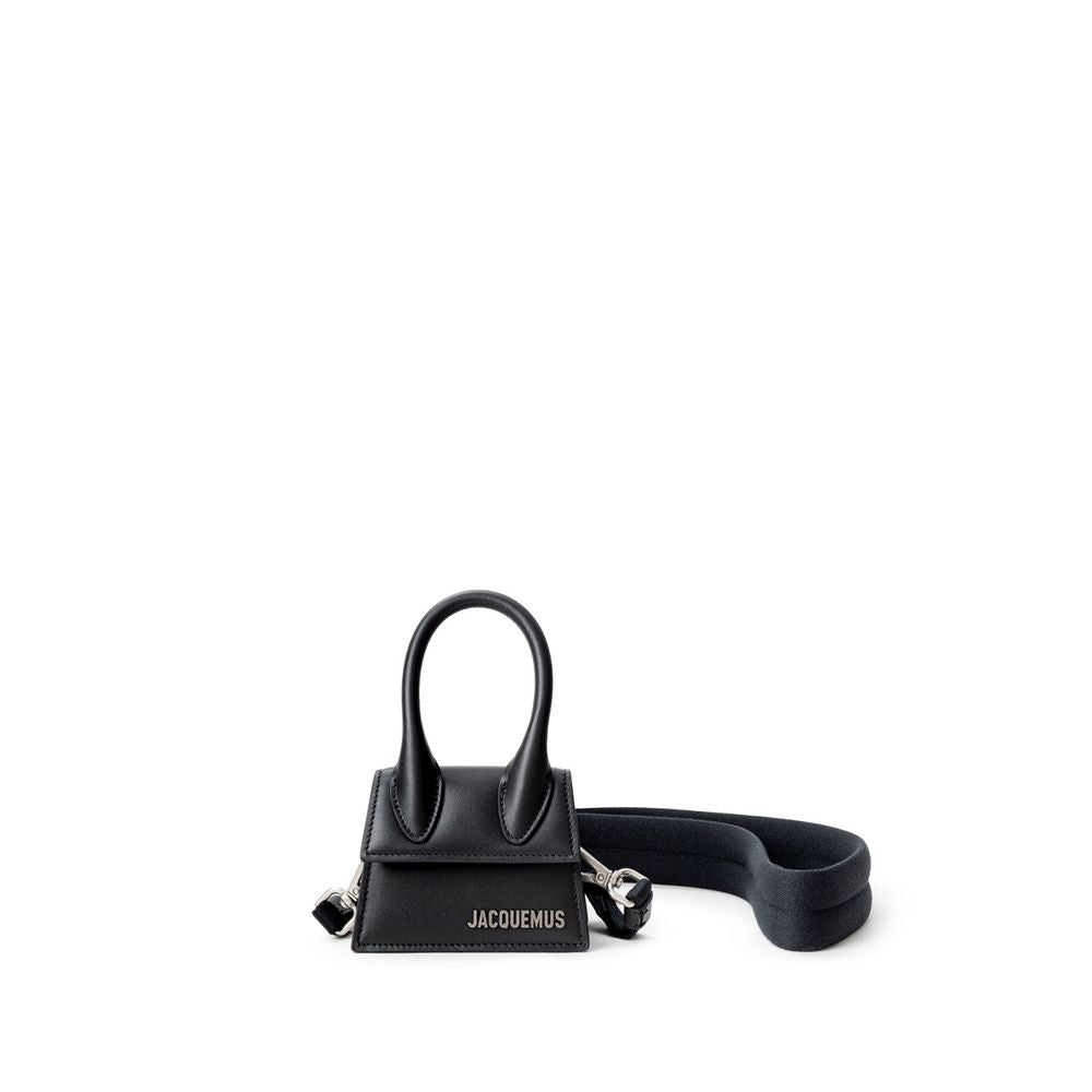 Jacquemus Black Leather Bag