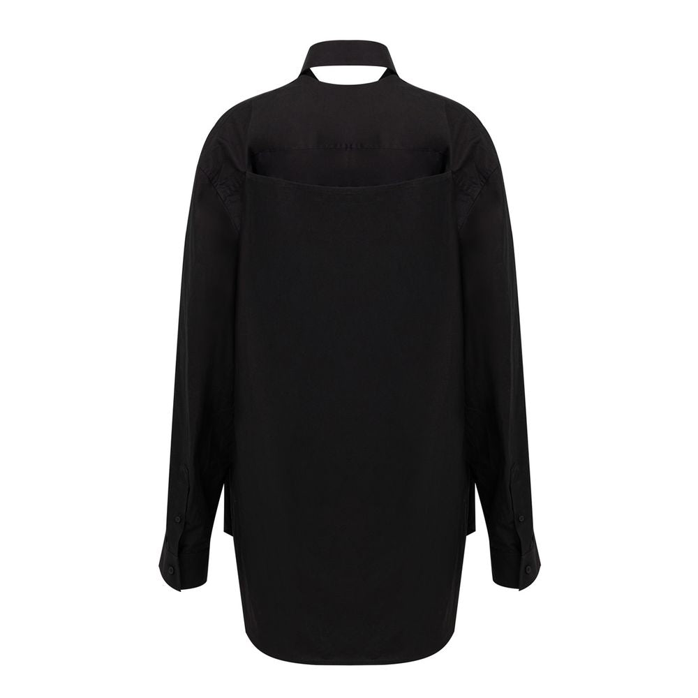 Balenciaga Black Cotton Long